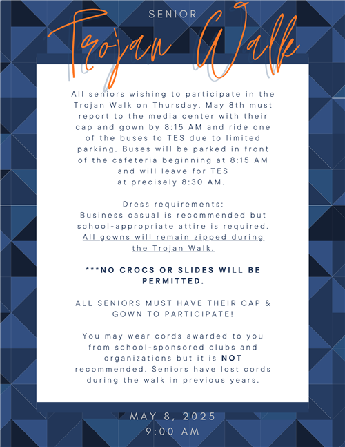 Trojan Walk Details